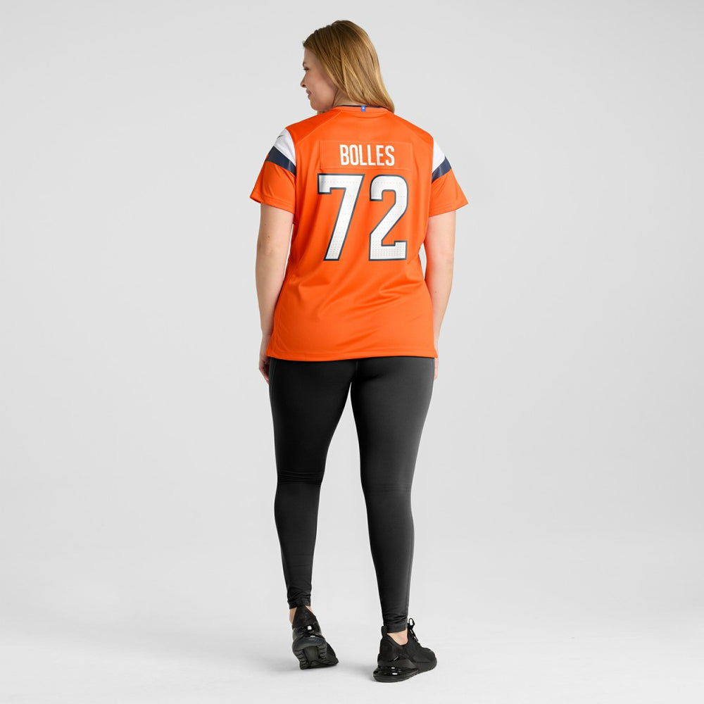 Garett Bolles Denver Broncos Women's Team Game Jersey - Orange | Nike discount