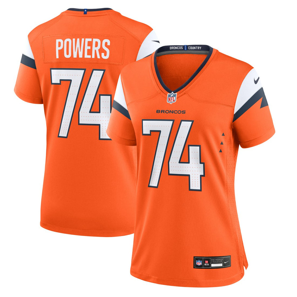 Ben Powers Denver Broncos Women's Team Game Jersey - Orange | Nike sale