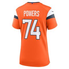 Ben Powers Denver Broncos Women's Team Game Jersey - Orange | Nike sale