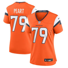 Matt Peart Denver Broncos Women's Team Game Jersey - Orange | Nike sale