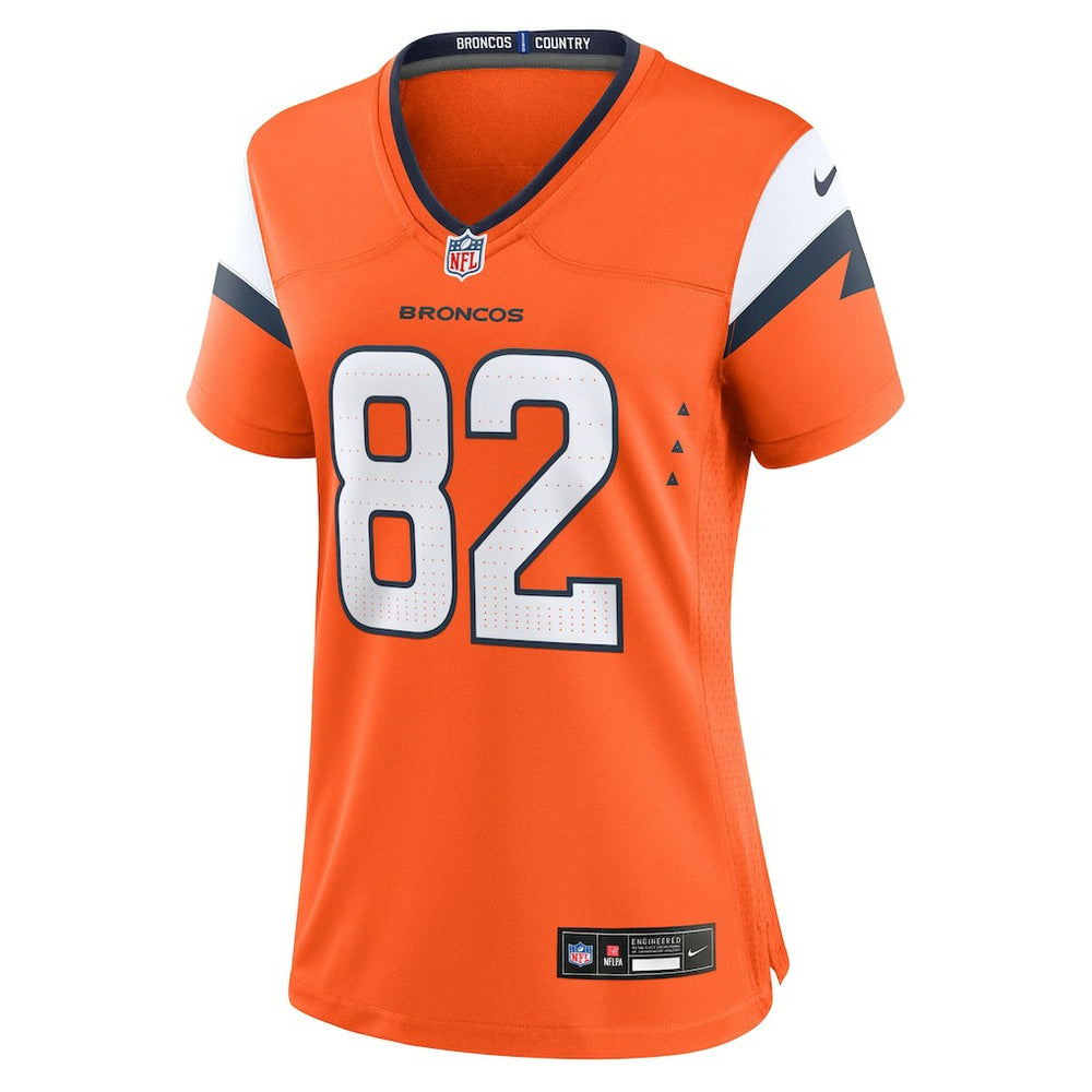 Adam Trautman Denver Broncos Women's Team Game Jersey - Orange | Nike on sale