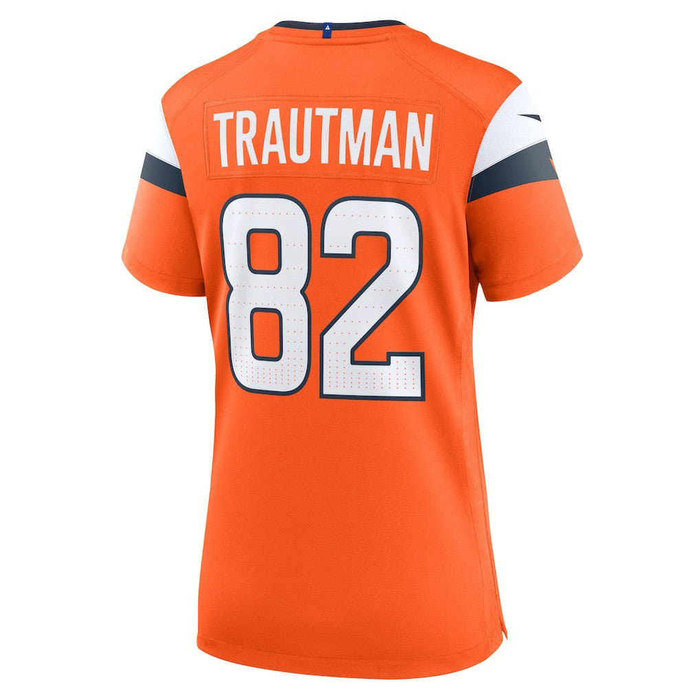 Adam Trautman Denver Broncos Women's Team Game Jersey - Orange | Nike on sale
