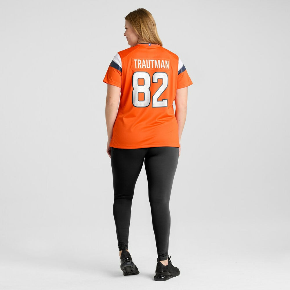 Adam Trautman Denver Broncos Women's Team Game Jersey - Orange | Nike on sale