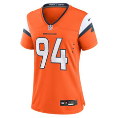 Jordan Jackson Denver Broncos Women's Team Game Jersey - Orange | Nike outlet
