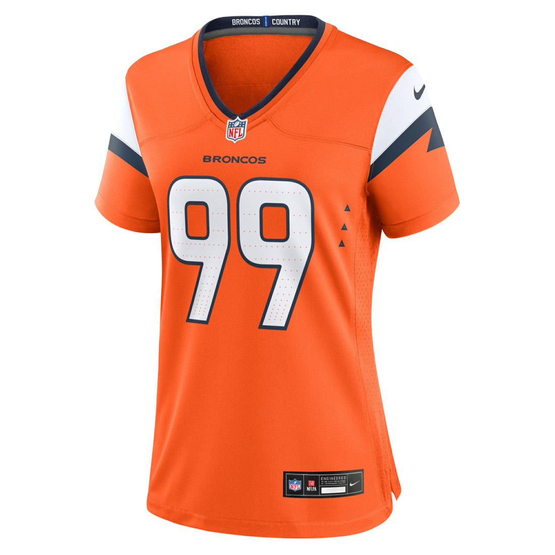 Zach Allen Denver Broncos Women's Team Game Jersey - Orange | Nike online