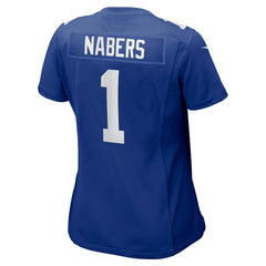 Malik Nabers New York Giants Women's Game Jersey - Royal | Nike online