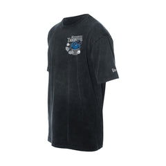 Minnesota Timberwolves Old School Sport Enzyme Wash Oversized T-Shirt - Black | New Era cheap