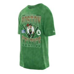 Boston Celtics Boxy Old School Sport Vintage Wash T-Shirt - Kelly Green | New Era sale