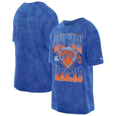 New York Knicks Old School Sport Vintage Wash T-Shirt - Blue | New Era sale