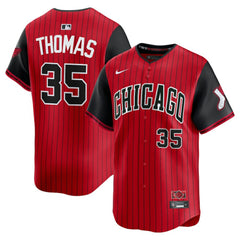 Frank Thomas Chicago White Sox 2025 City Connect Limited Retired Player Jersey - Red/Black | Nike