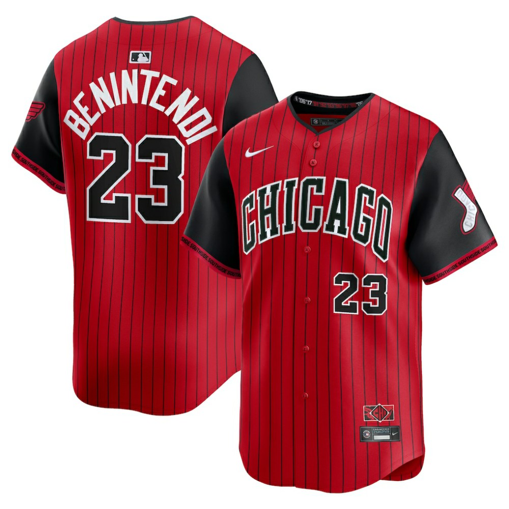 Andrew Benintendi Chicago White Sox 2025 City Connect Limited Player Jersey - Red/Black | Nike