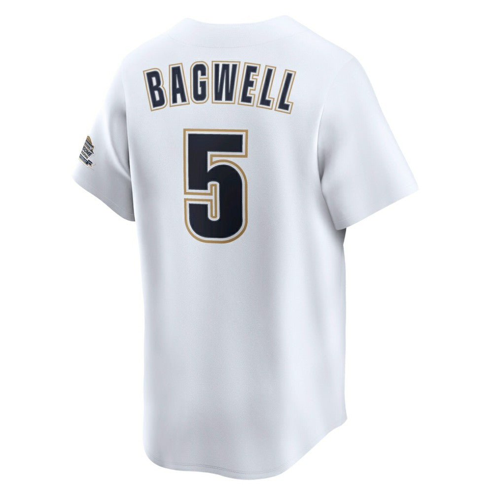 Jeff Bagwell Houston Astros Throwback Cooperstown Collection Limited Jersey - White | Nike