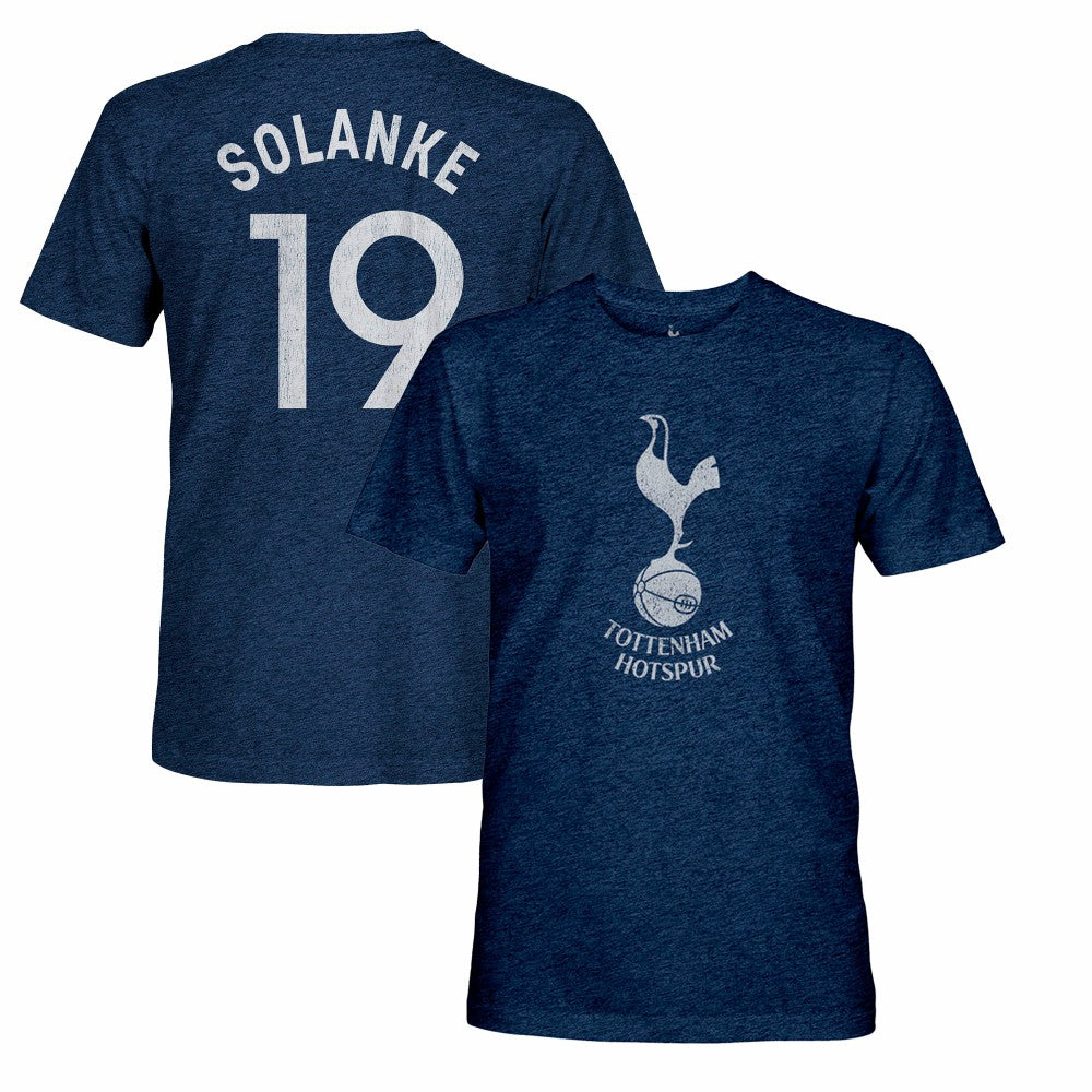 Dominic Solanke Tottenham Hotspur 1863FC Retro Player Name & Number Tri-Blend T-Shirt - Navy online