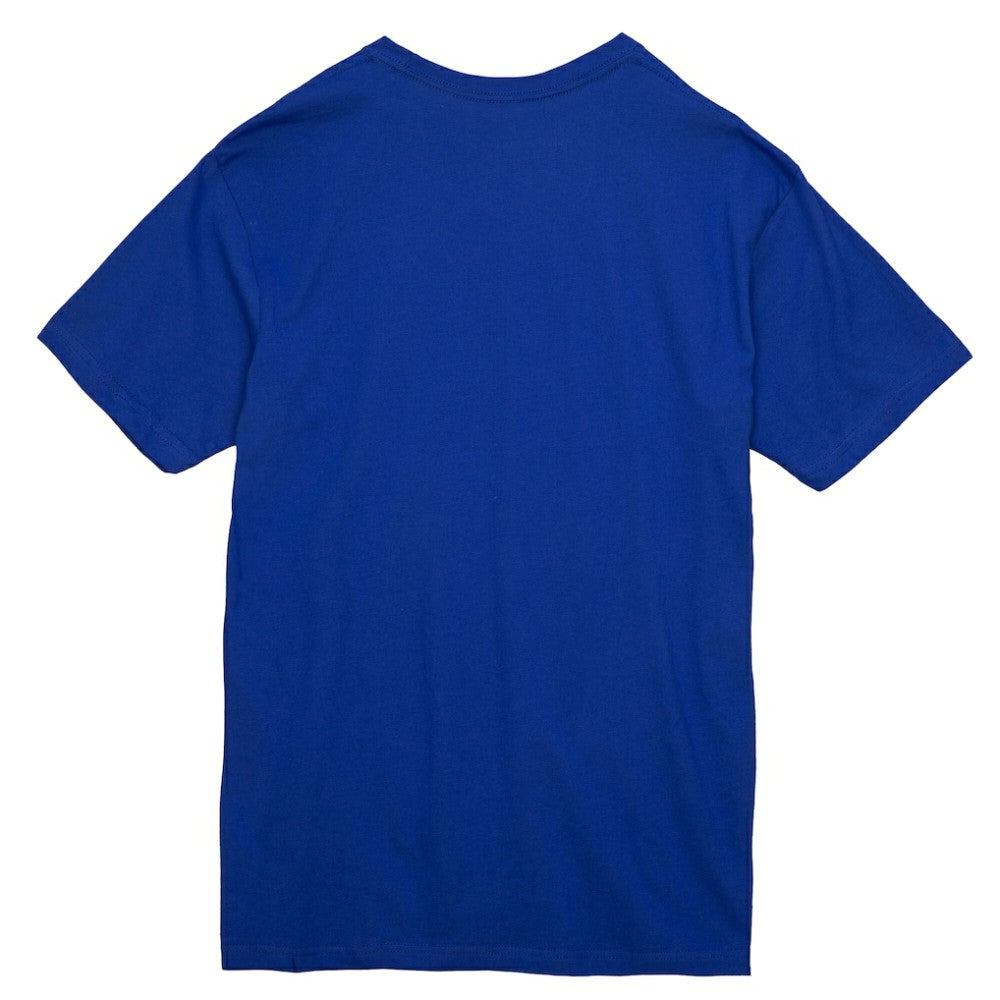 Los Angeles Dodgers Arched Logo Slub T-Shirt - Royal | Mitchell & Ness