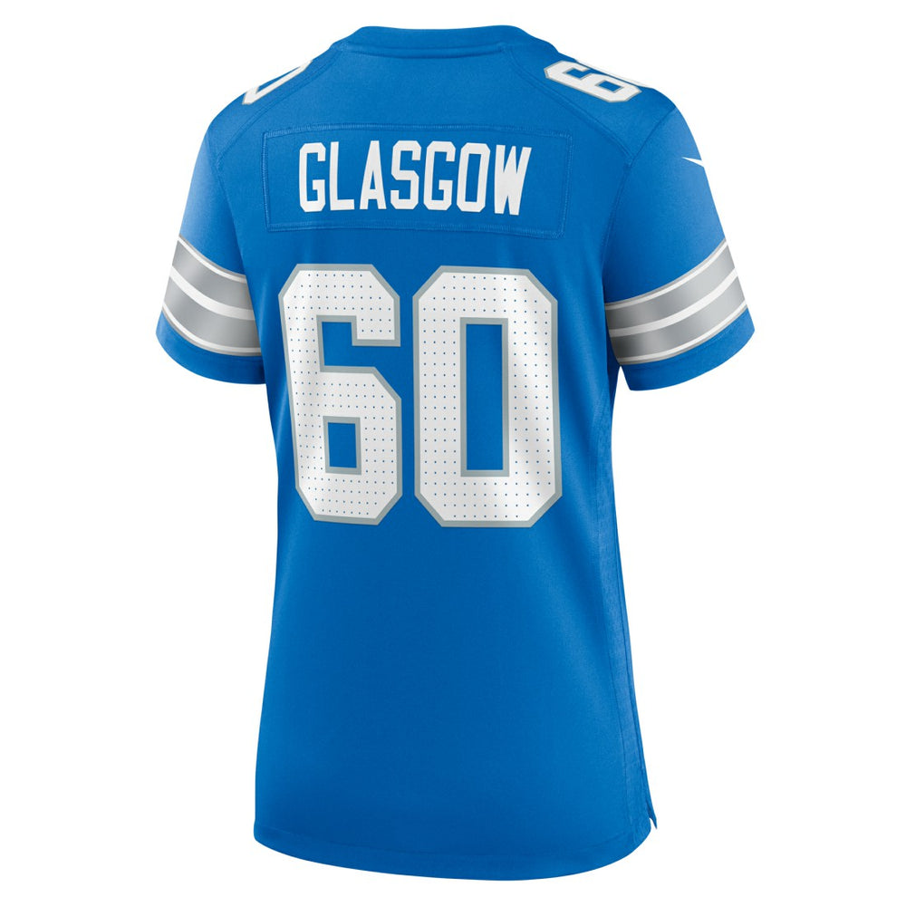 Graham Glasgow Detroit Lions Women's Team Game Jersey - Blue | Nike outlet