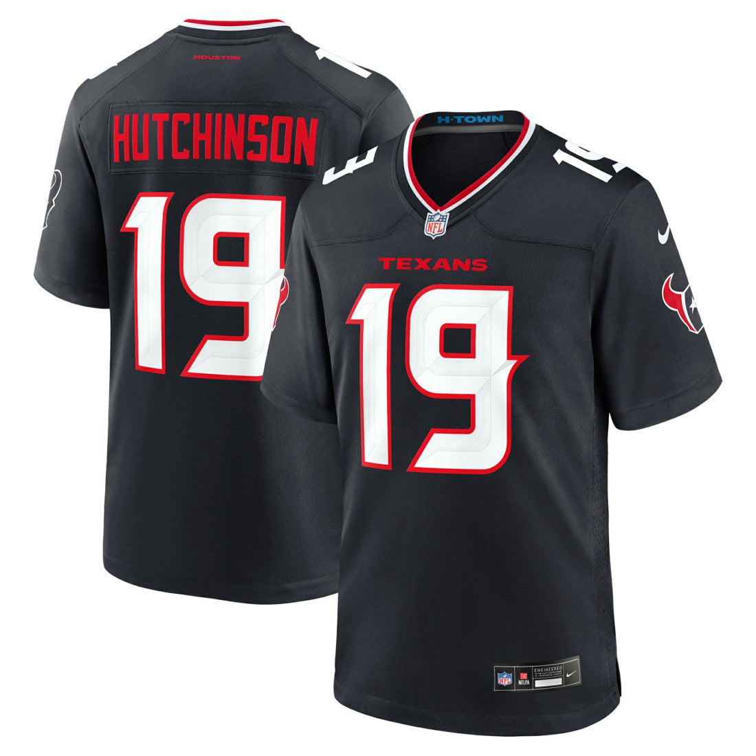 Xavier Hutchinson Houston Texans Team Game Jersey - Navy | Nike cheap