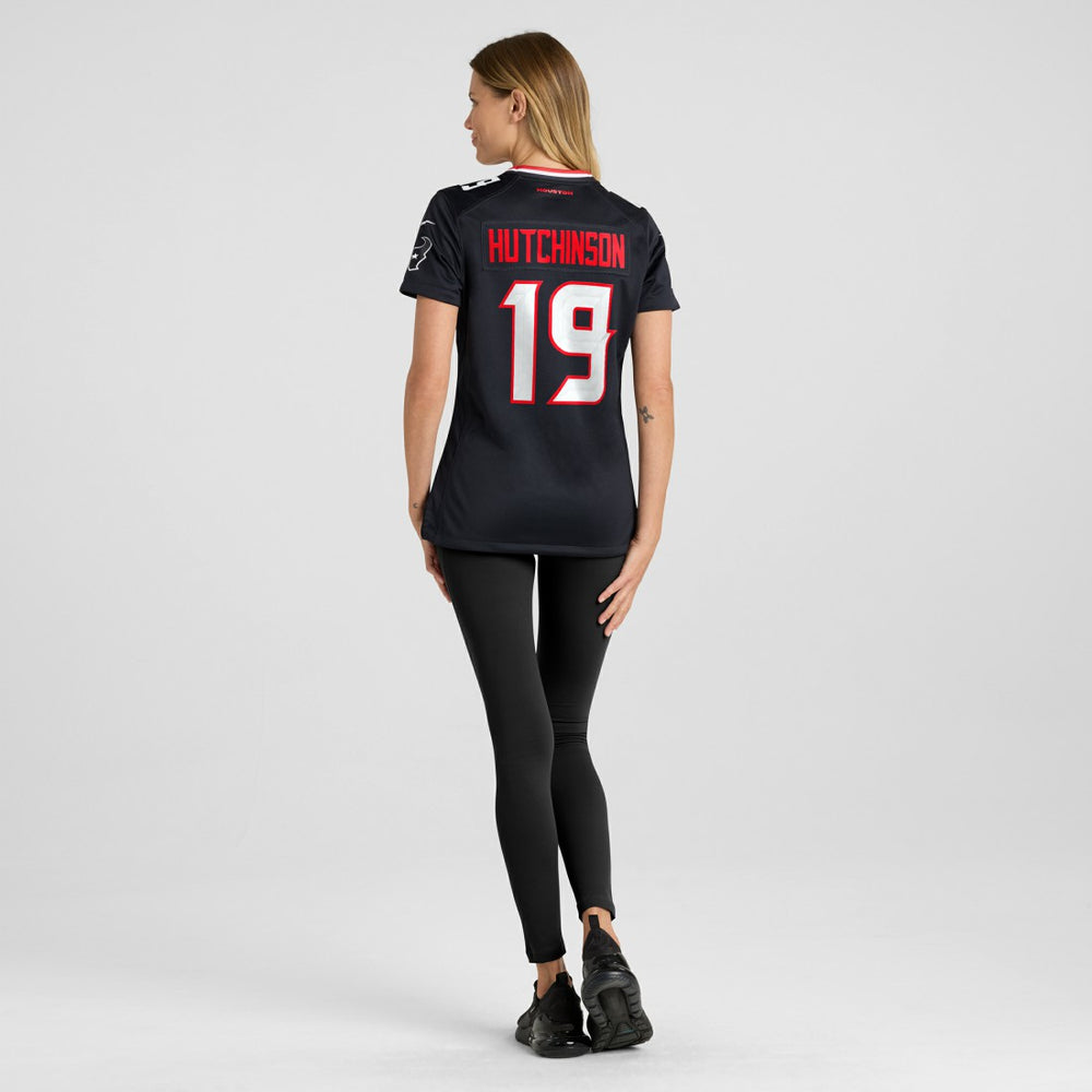 Xavier Hutchinson Houston Texans Women's Team Game Jersey - Navy | Nike discount