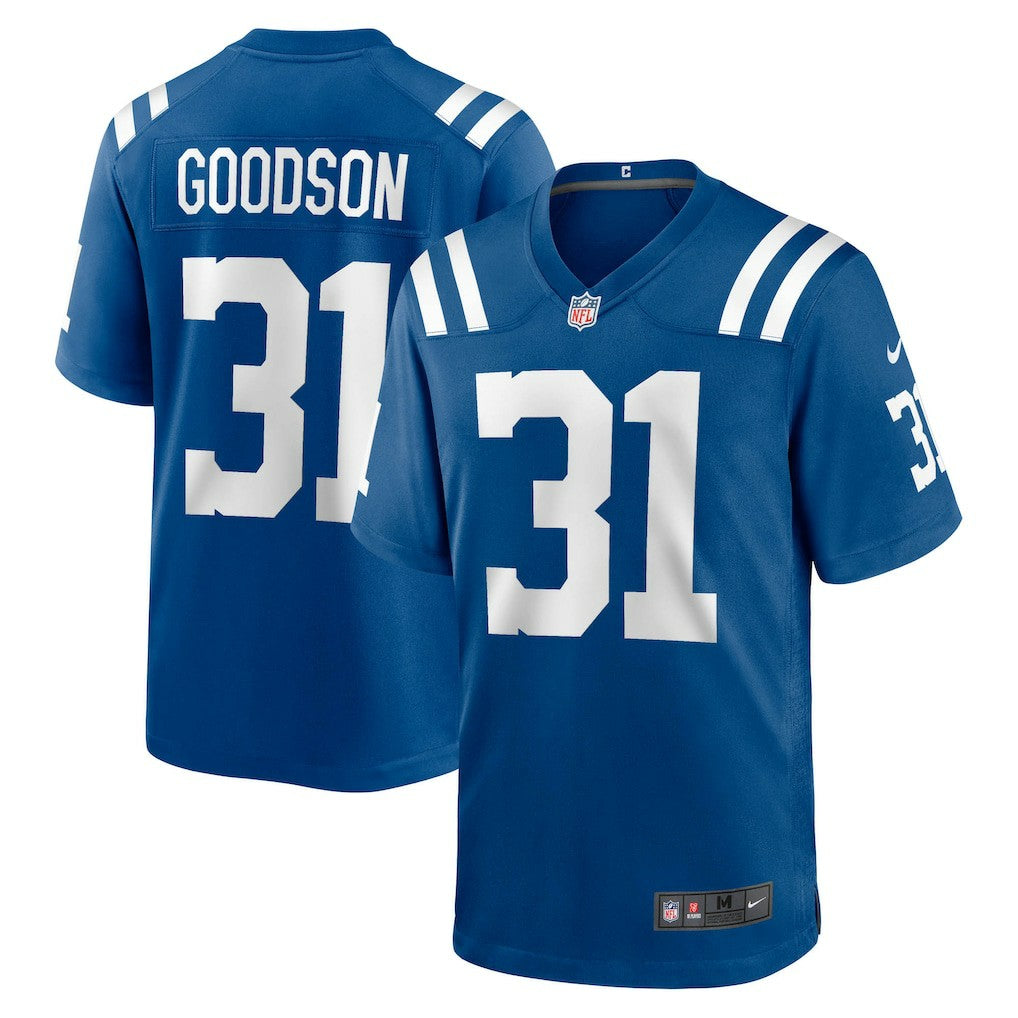 Tyler Goodson Indianapolis Colts Game Jersey - Royal | Nike cheap
