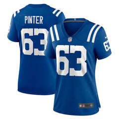 Danny Pinter Indianapolis Colts Women's Game Jersey - Royal | Nike cheap