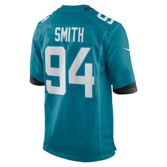 Maason Smith Jacksonville Jaguars Team Game Jersey - Teal | Nike on sale