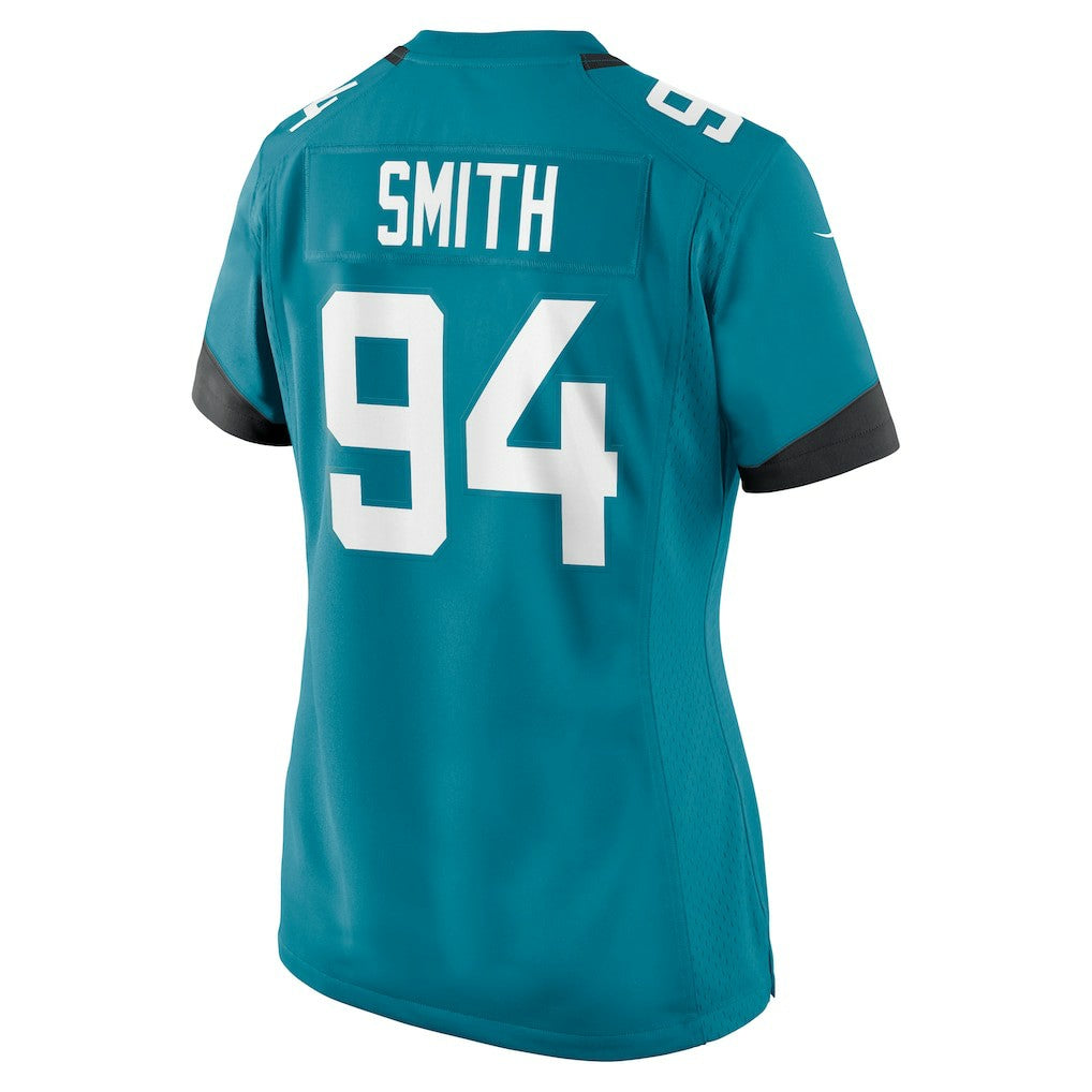 Maason Smith Jacksonville Jaguars Women's Game Jersey - Teal | Nike discount