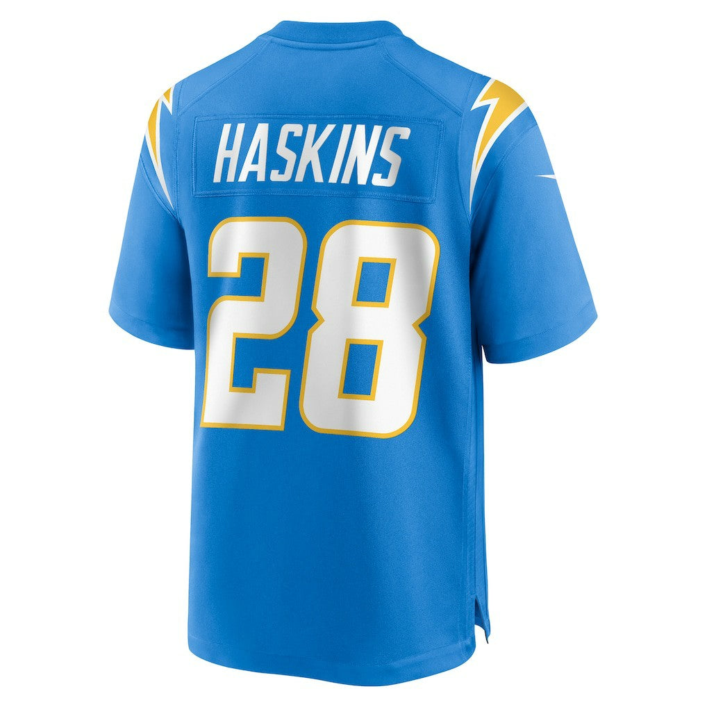 Hassan Haskins Los Angeles Chargers Team Game Jersey - Powder Blue | Nike cheap