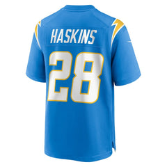 Hassan Haskins Los Angeles Chargers Team Game Jersey - Powder Blue | Nike cheap