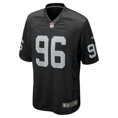 Jonah Laulu Las Vegas Raiders Team Game Jersey - Black | Nike online
