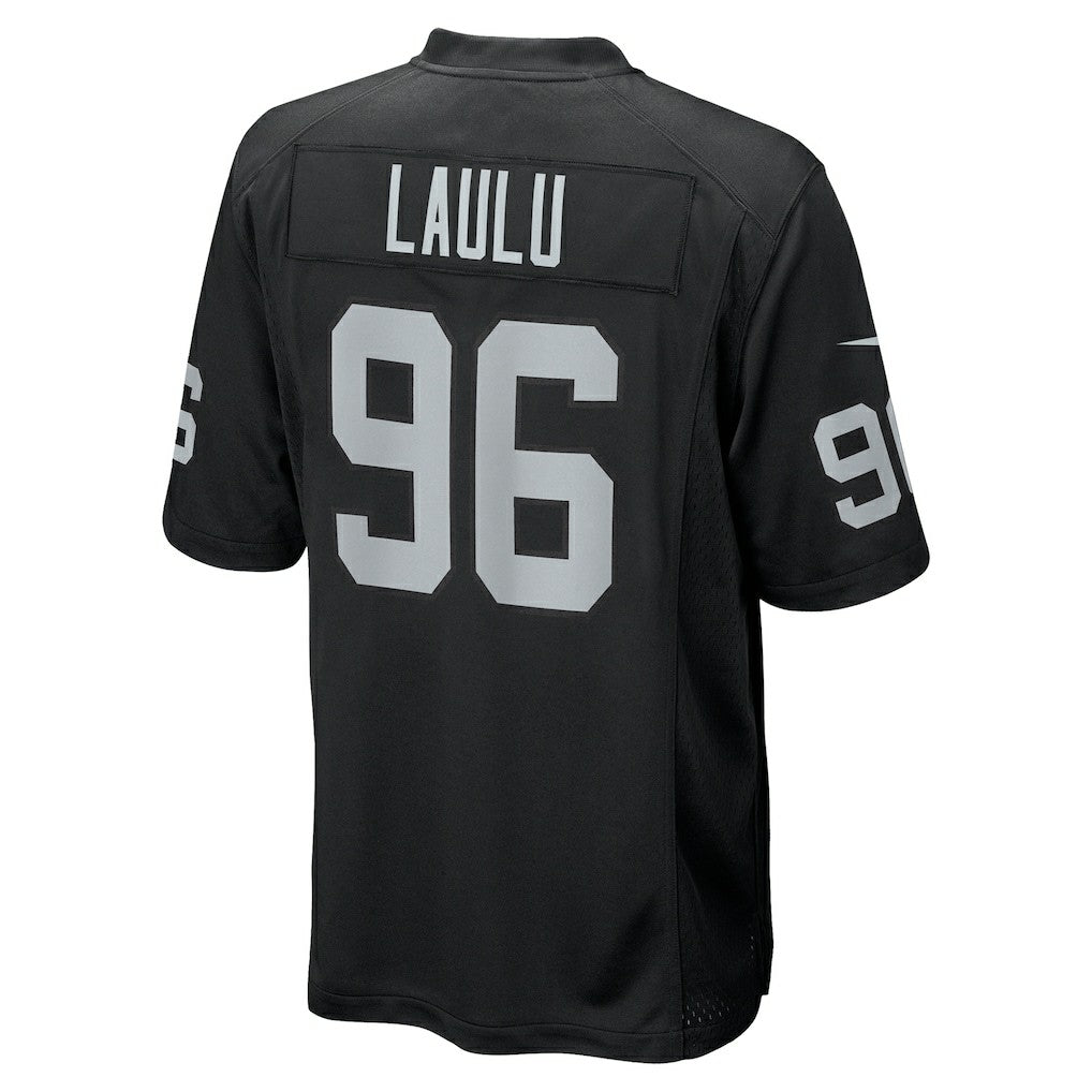 Jonah Laulu Las Vegas Raiders Team Game Jersey - Black | Nike online