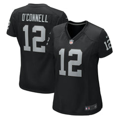 Aidan O'Connell Las Vegas Raiders Women's Game Jersey - Black | Nike for sale