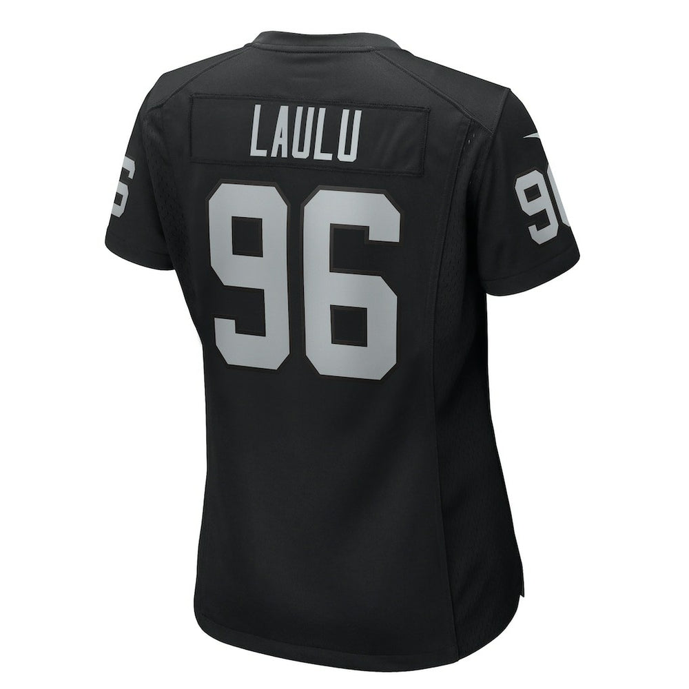 Jonah Laulu Las Vegas Raiders Women's Game Jersey - Black | Nike discount