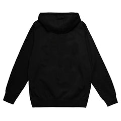 Atlanta Braves Sidewalk Sketch Pullover Hoodie - Black | Mitchell & Ness