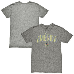 Club America 1863FC Wordmark Vintage Tri-Blend T-Shirt - Heather Gray discount