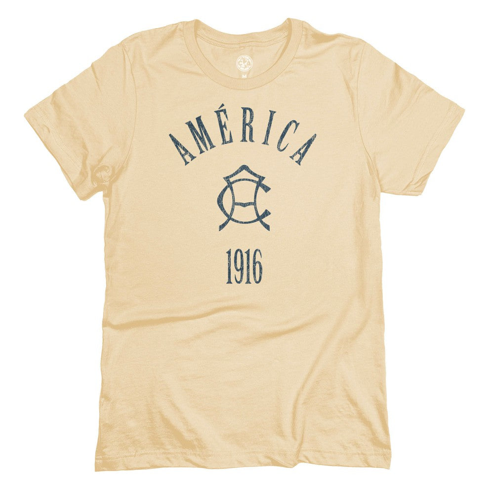 Club America 1863FC Team Arch T-Shirt - Tan outlet