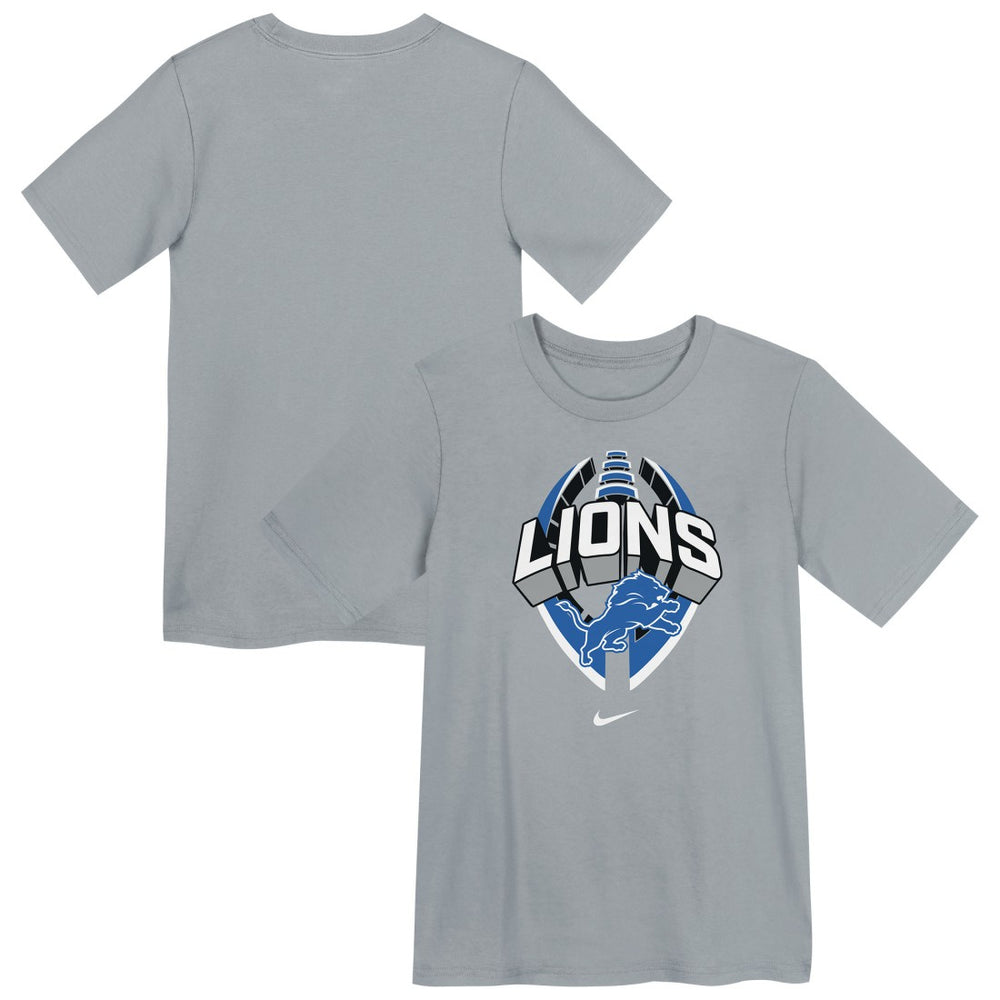 Detroit Lions Preschool Icon Legend Dri-FIT T-Shirt - Gray | Nike outlet