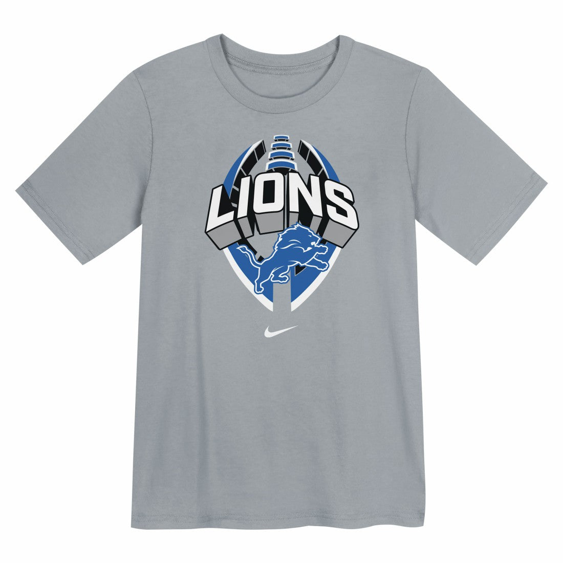 Detroit Lions Preschool Icon Legend Dri-FIT T-Shirt - Gray | Nike outlet