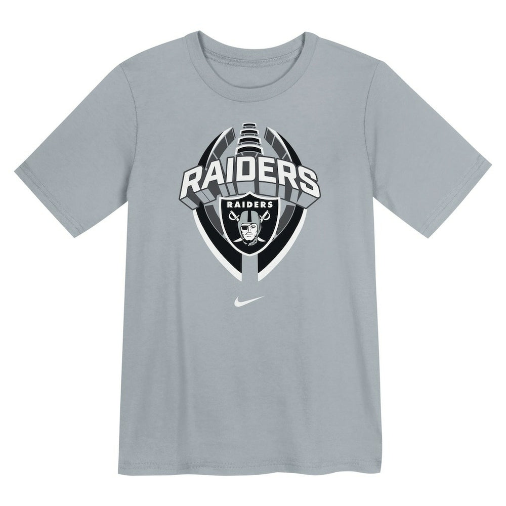 Las Vegas Raiders Preschool Icon Legend Dri-FIT T-Shirt - Gray | Nike discount
