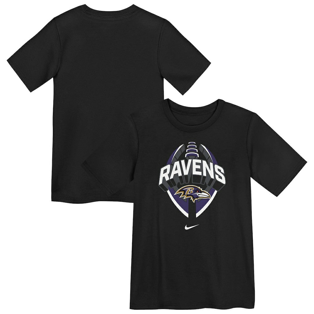 Baltimore Ravens Preschool Icon Legend Dri-FIT T-Shirt - Black | Nike on sale