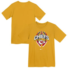 Kansas City Chiefs Preschool Icon Legend Dri-FIT T-Shirt - Gold | Nike for sale