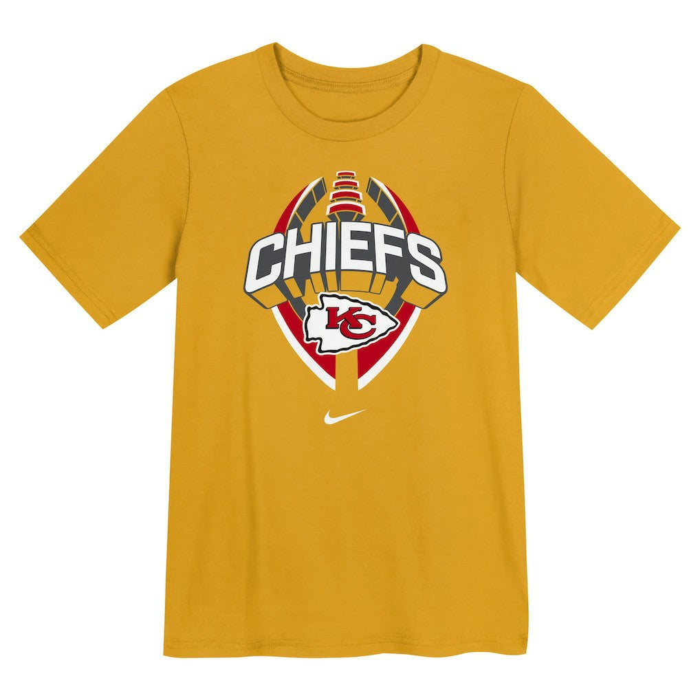 Kansas City Chiefs Preschool Icon Legend Dri-FIT T-Shirt - Gold | Nike for sale