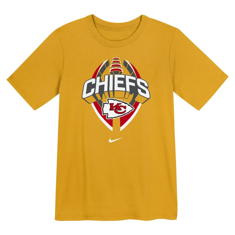 Kansas City Chiefs Preschool Icon Legend Dri-FIT T-Shirt - Gold | Nike for sale