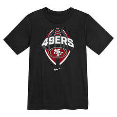 San Francisco 49ers Preschool Icon Legend Dri-FIT T-Shirt - Black | Nike online