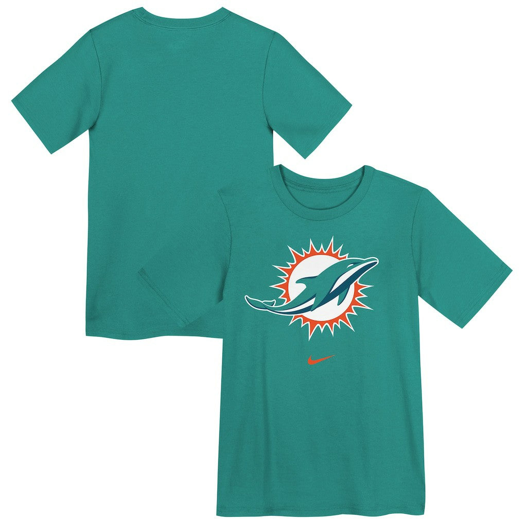 Miami Dolphins Preschool Primary Logo Legend Performance T-Shirt - Aqua | Nike for sale