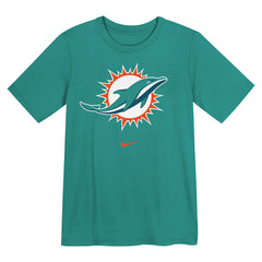 Miami Dolphins Preschool Primary Logo Legend Performance T-Shirt - Aqua | Nike for sale