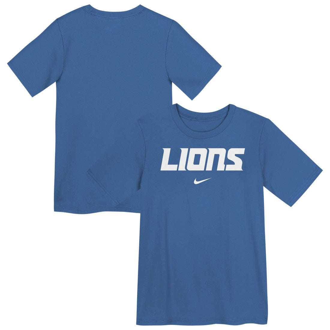 Detroit Lions Preschool Wordmark T-Shirt - Blue | Nike discount