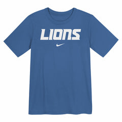 Detroit Lions Preschool Wordmark T-Shirt - Blue | Nike discount