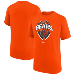 Chicago Bears Youth Icon Legend T-Shirt - Orange | Nike discount