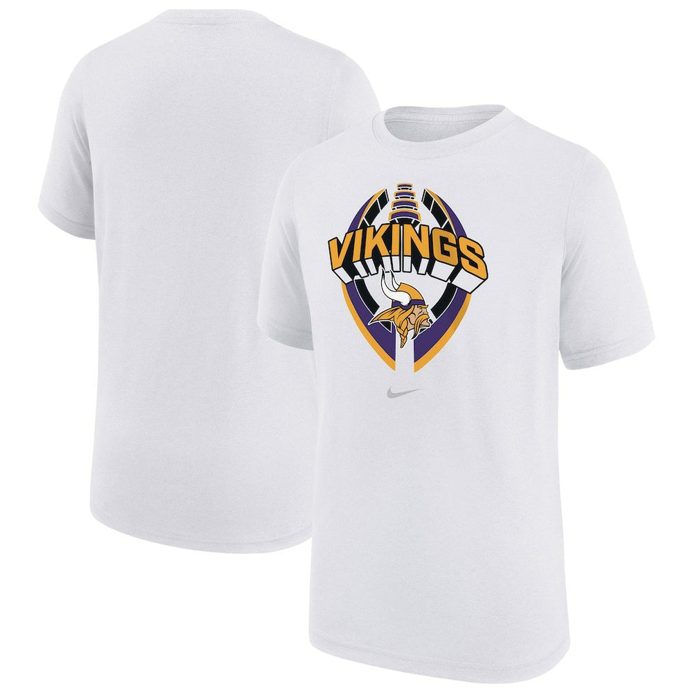 Minnesota Vikings Youth Icon Legend T-Shirt - White | Nike outlet