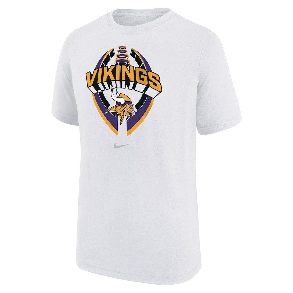 Minnesota Vikings Youth Icon Legend T-Shirt - White | Nike outlet