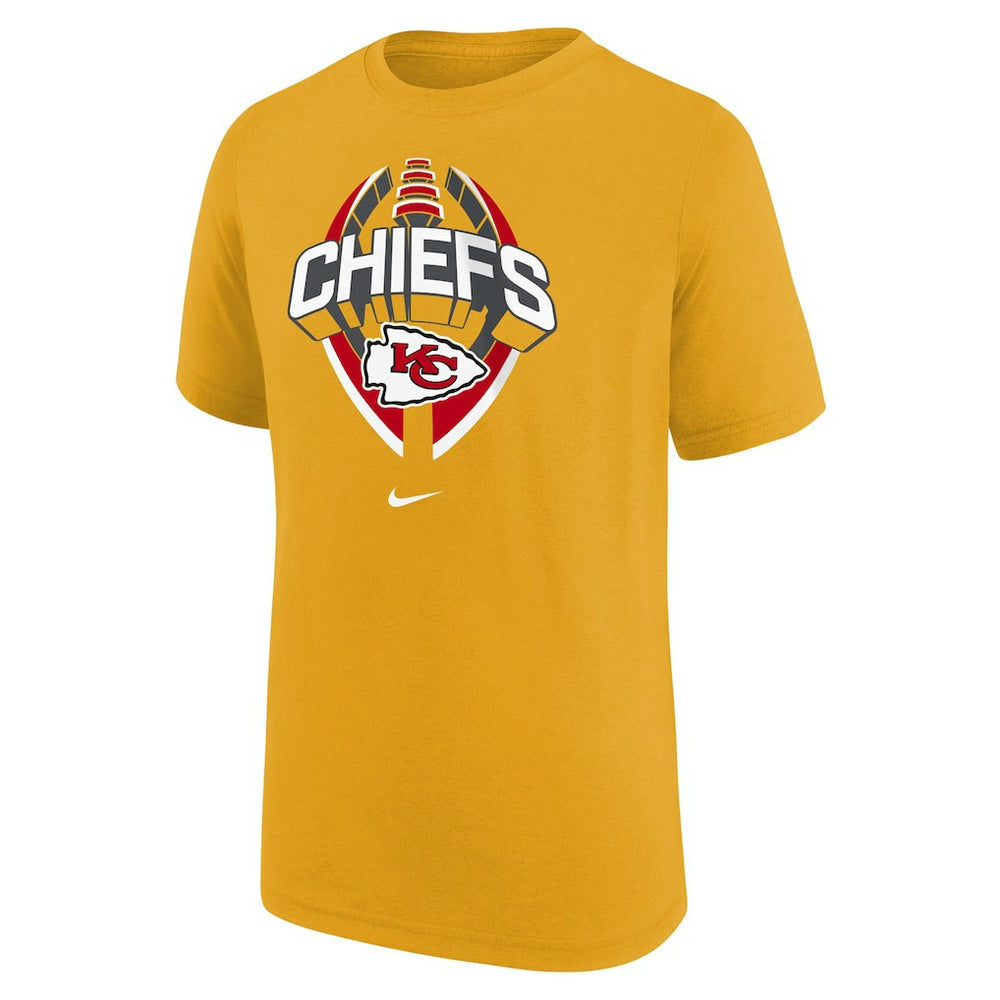 Kansas City Chiefs Youth Icon Legend T-Shirt - Gold | Nike online